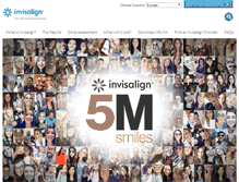 Tablet Screenshot of invisalign.eu