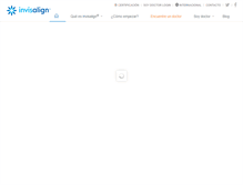 Tablet Screenshot of invisalign.com.co